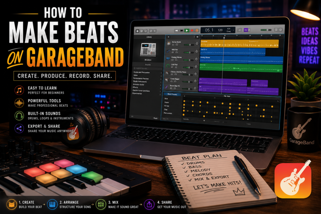 How to make beats on Garageband