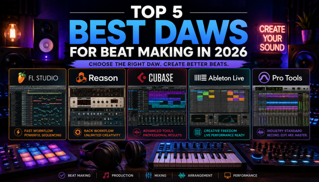 Top 5 Best DAWs for Beat Making 