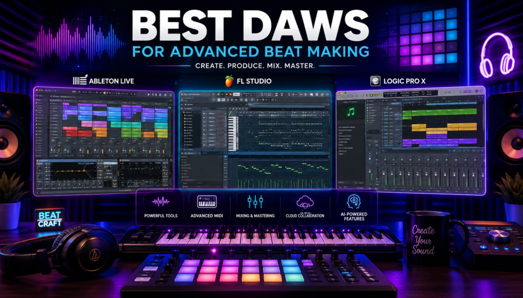 Best DAWs for Advanced Beat Making in 2026