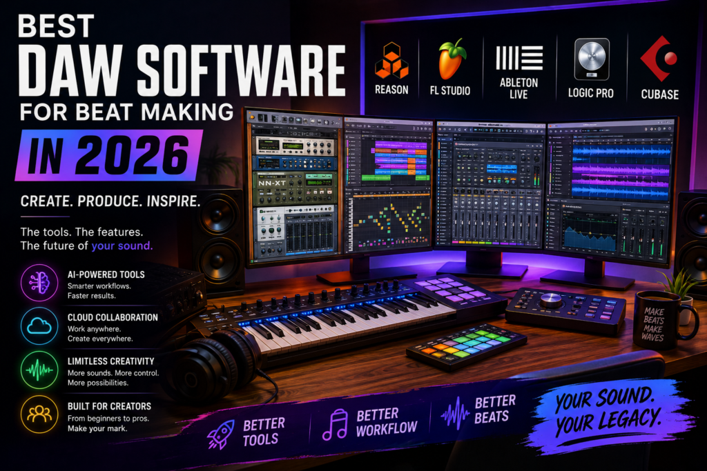 Best DAW Software for Beat Making in 2026