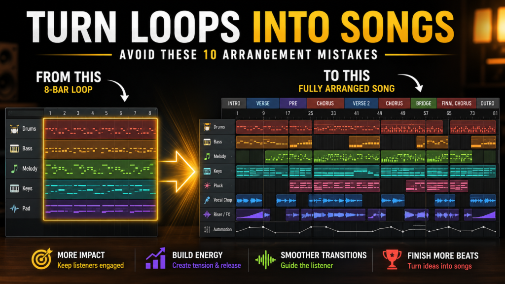 beat arrangement mistakes