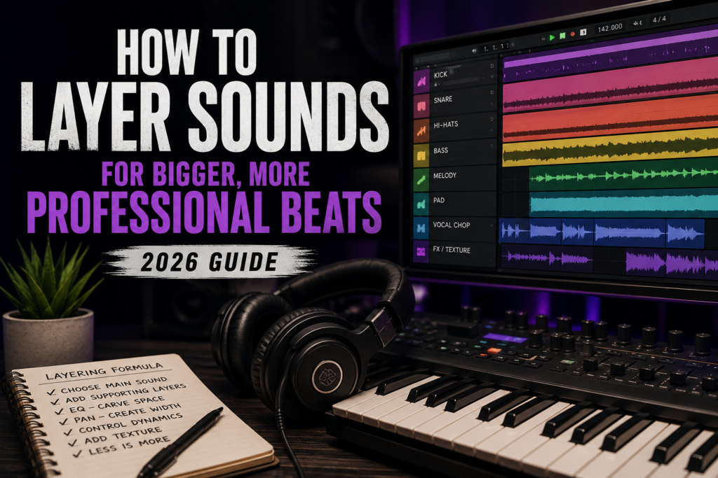 how to layer sounds for beats