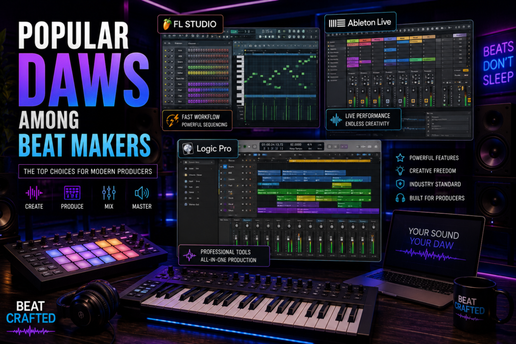 Popular DAWs for modern producers
