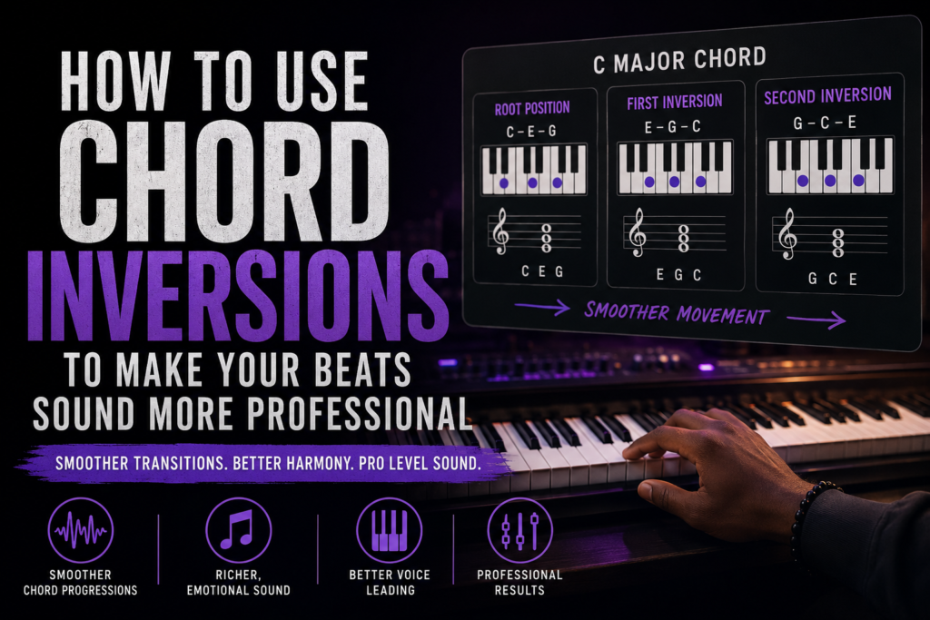 chord inversions for beat making