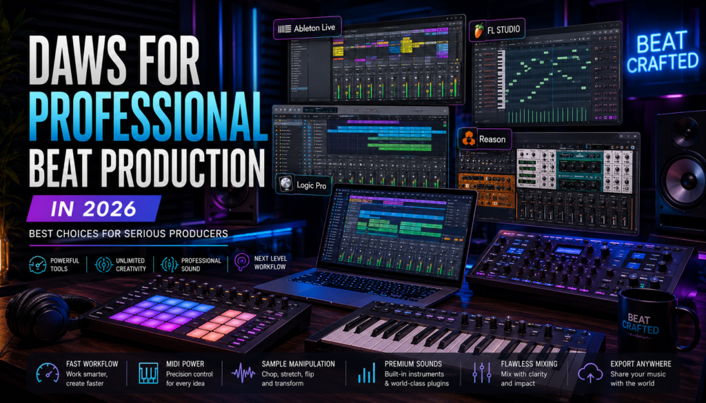 DAWs for Professional Beat Production in 2026